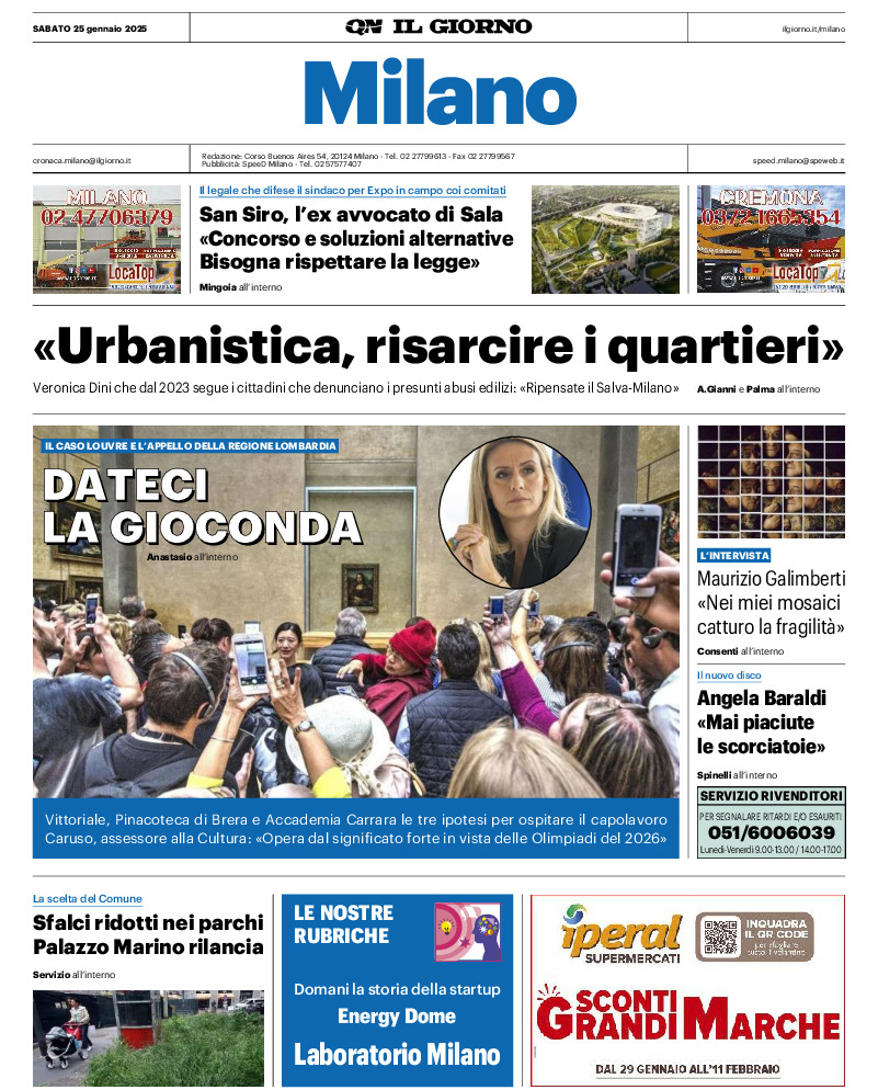 Prima-pagina-il giorno-edizione-di-oggi-20250125